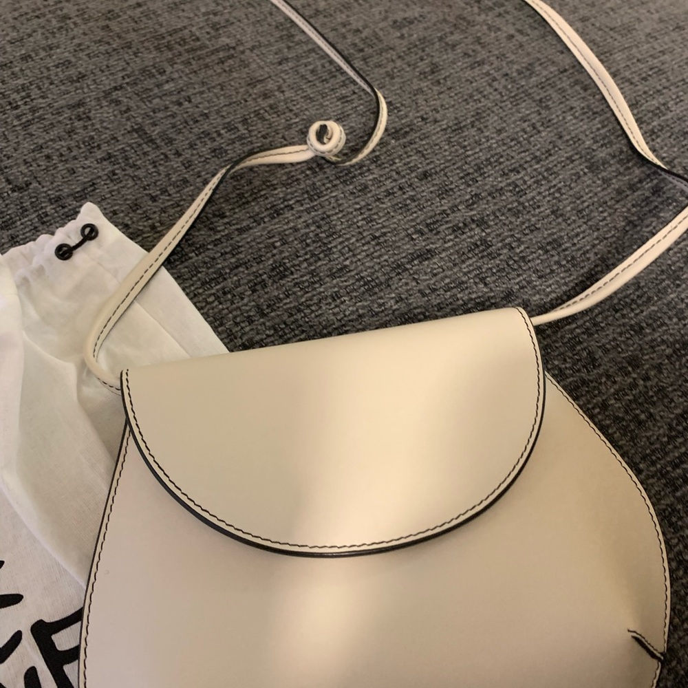 Elegant Cream Crossbody Bag